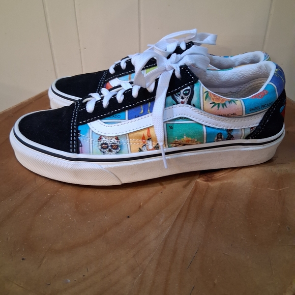 Vans Multicolor Patchwork Sneakers - Picture 4 of 8